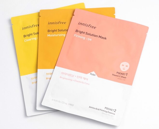 Mặt nạ Vitamin C Innisfree Bright Solution Mask