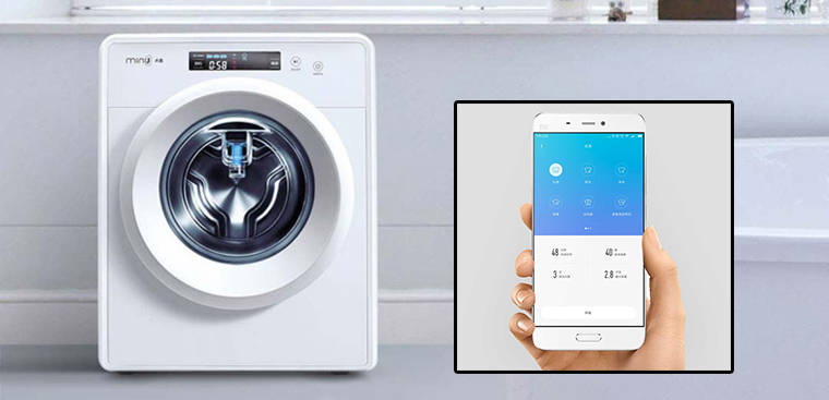 máy giặt lồng ngang Mini J của Xiaomi