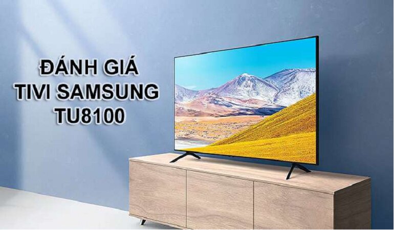 Smart Tivi Samsung 4K 50 inch 50 TU 8100 Crystal UHD-1