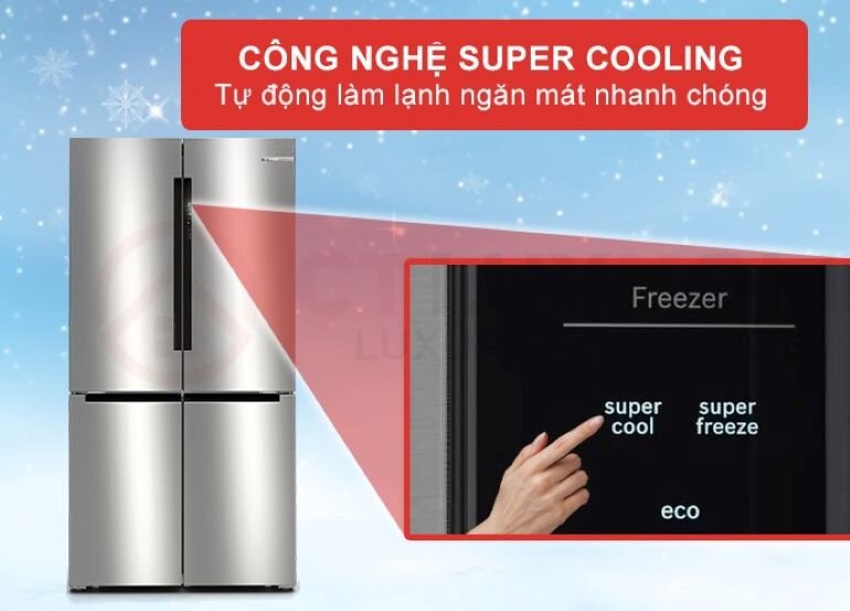 tủ lạnh 605l bosch kfn96apeag