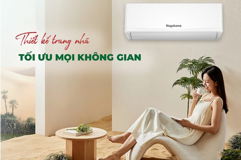 6 lý do nên mua điều hòa Nagakawa NIS-C24R2U51 cho phòng 40m2