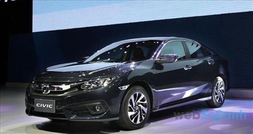 Honda Civic 2016 với bề ngoài thể thao hơn