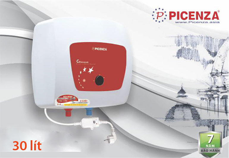 Top 3 bình nóng lạnh Picenza 30 lít có chất lượng cực tốt trong tầm giá 2 triệu đồng