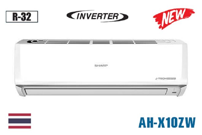 điều hòa Sharp 1 chiều 9000 BTU Inverter AH-X10ZW