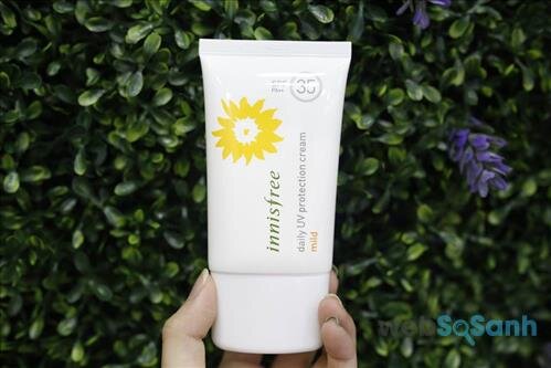 Kem chống nắng Innisfree Daily UV Protection Cream Mild