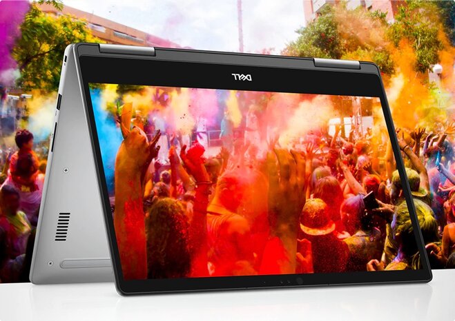 Sử dụng Dell Inspiron 7373 ở mọi chiều với khả năng gập tới 360 độ