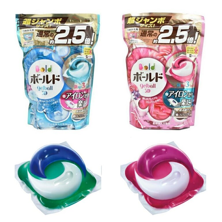 Viên giặt xả Gel Ball 3D của Nhật