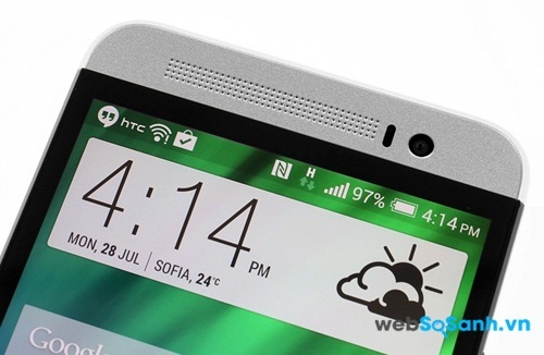 HTC One E8 có camera trước 5MP ấn tượng hơn của Galaxy Alpha