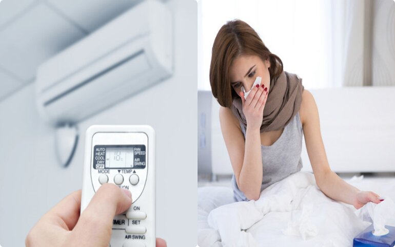 Điều chỉnh nhiệt độ thích hợp khi ngủ sẽ giúp an toàn cho sức khỏe