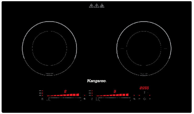 Bếp từ âm 2 vùng nấu Kangaroo KG865i