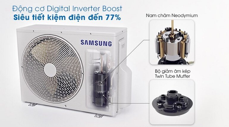 điều hòa Samsung 1 chiều Inverter 9000 BTU F-AR10BYAAAW20