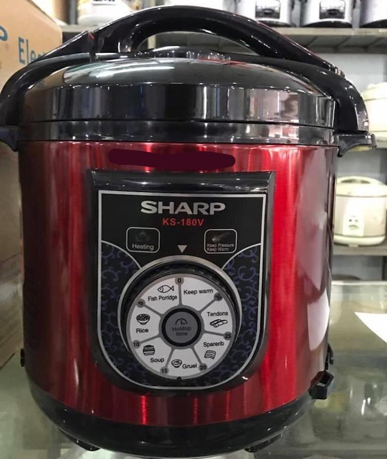 Nồi áp suất Sharp KS-180V 6L