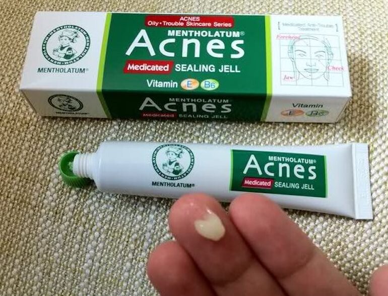 Gel Acnes hoàn toàn lành tính cho da 