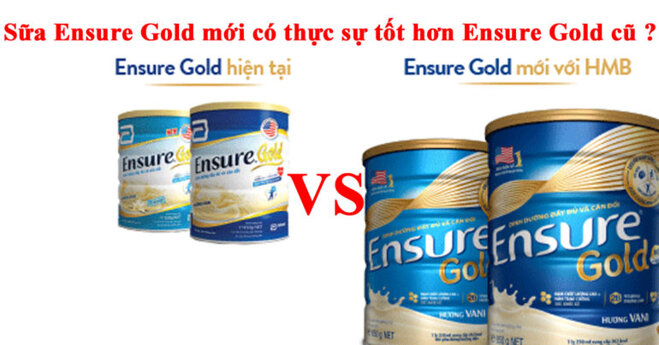 [ So sánh ] Sữa ensure gold thế hệ mới có gì nổi bật hơn sữa ensure thế hệ cũ ?