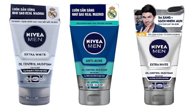 Sữa rửa mặt cho nam Nivea 