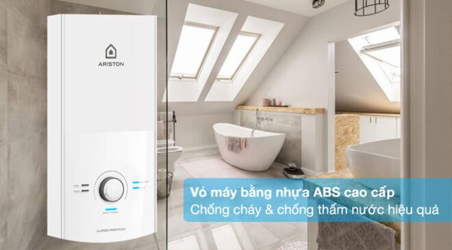 Bình nóng lạnh Ariston Aures Premium 4.5 không bơm