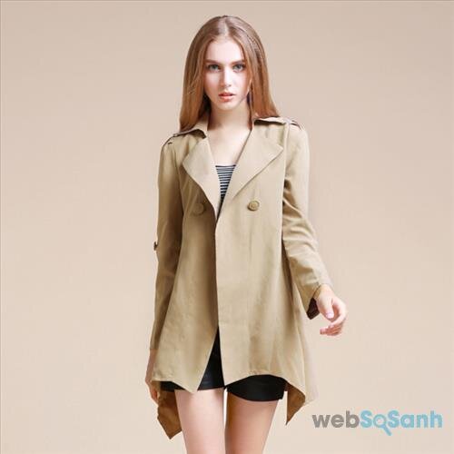 Những ngày thu gió lạnh tràn về thì một chiếc áo trench coat nhẹ nhàng sẽ là item cực tôn đáng và điệu đà 