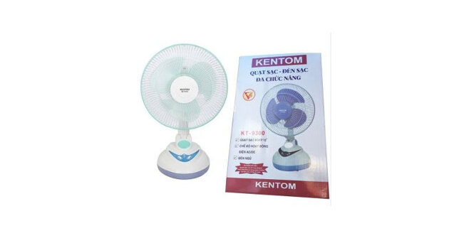 quạt sạc điện Kentom KT-9300