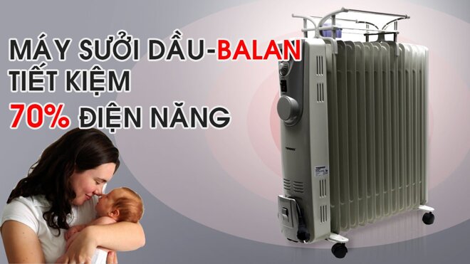 Máy sưởi dầu Daewoo