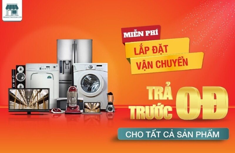 Chương trình miễn phí vận chuyển và lắp đặt tại Điện máy Minh Phương