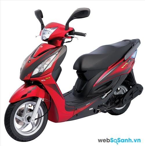 Kymco Jockey là dòng xe tay ga giá rẻ vận hành ổn