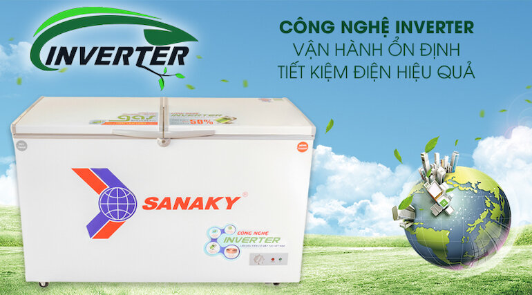 Ưu điểm của tủ đông Sanaky Inverter