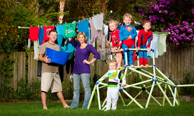 Máy giặt với khối lượng giặt lớn cho đại gia đình