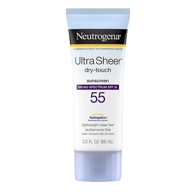 Kem chống nắng Neutrogena SPF 55 Ultra Sheer Dry Touch Sunscreen