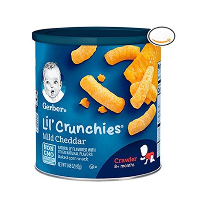 Nguyên liệu sản xuất bánh ăn dặm Gerber 100% organic nên rất an toàn