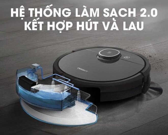 Đặc điểm, tính năng của máy lau nhà Deebot T5 Hero