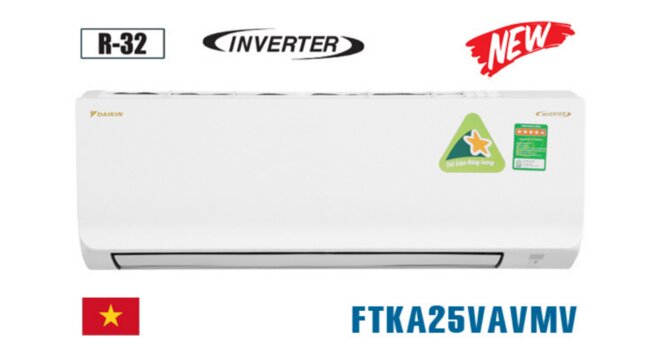 điều hòa đaikin 9000 1 chiều inverter