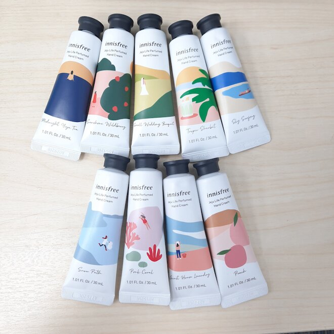 Kem dưỡng da tay Innisfree Jeju Perfumed Hand Cream