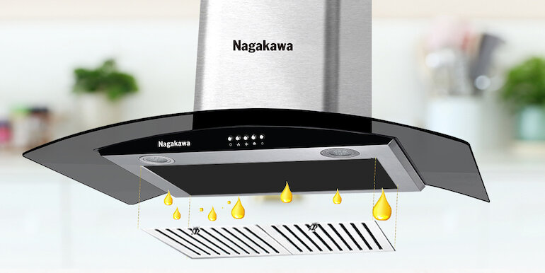Tính năng vượt trội của dòng máy máy hút mùi Nagakawa NAG 1853-70CM
