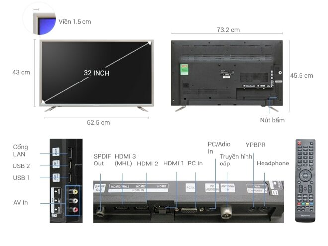 Tivi LED giá rẻ 