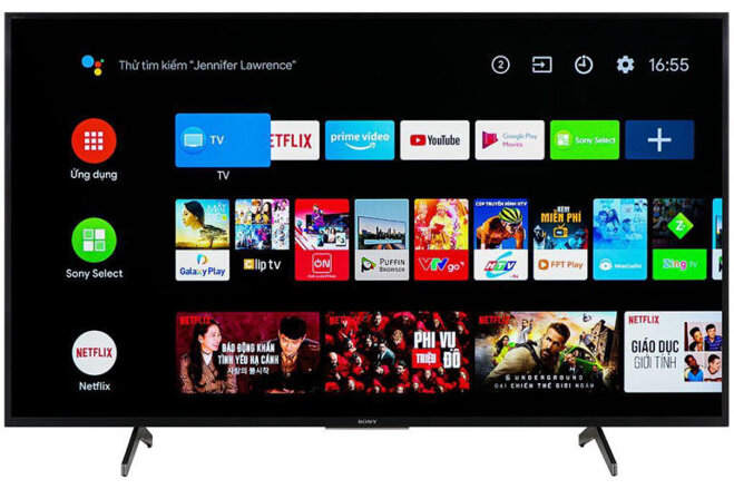 Một số tính năng thông minh khác trên Smart Tivi Sony 55 inch 55X8500G/S, 4K Ultra HDR