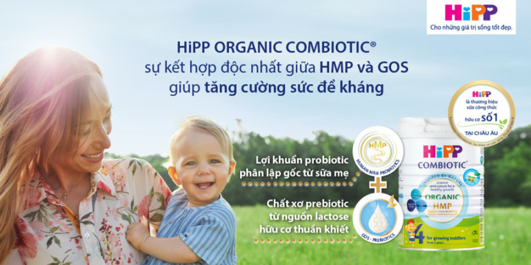 sữa HiPP Organic Combiotic có tốt không?