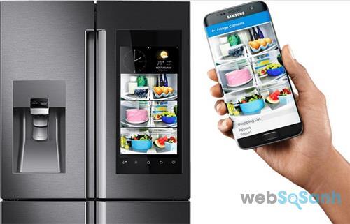 tủ lạnh thông minh Samsung Family Hub 2.0
