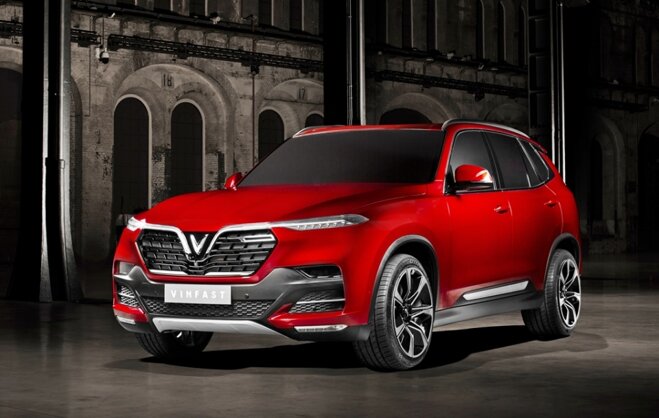 Mẫu xe Vinfast SUV LUX SA2.0