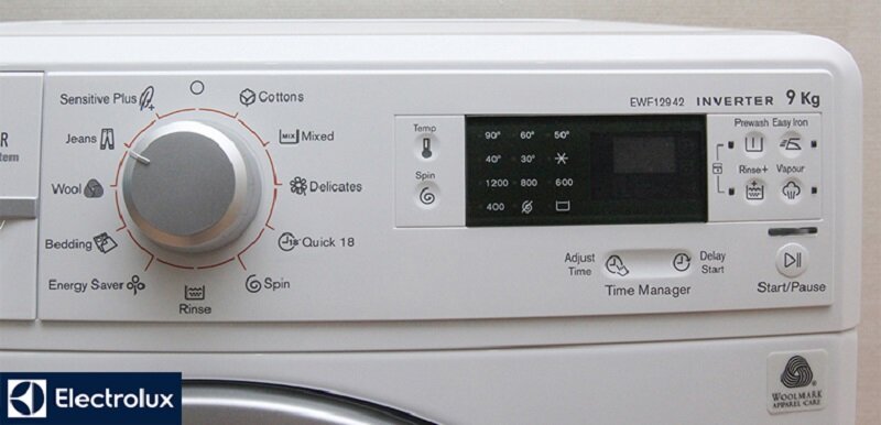cách test mã lỗi máy giặt Electrolux