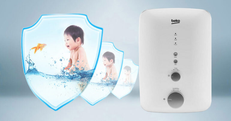 Máy nước nóng - Bình tắm nóng lạnh Beko của nước nào sản xuất ?