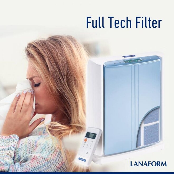 Máy lọc không khí Lanaform Air Purifier - thiết bị lọc được tích hợp nhiều chức năng tiện ích dành cho ô tô 