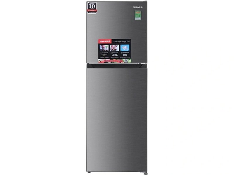 Sharp SJ-X270V-SL giá chỉ 5,39 triệu đồng, tủ lạnh tiết kiệm điện 