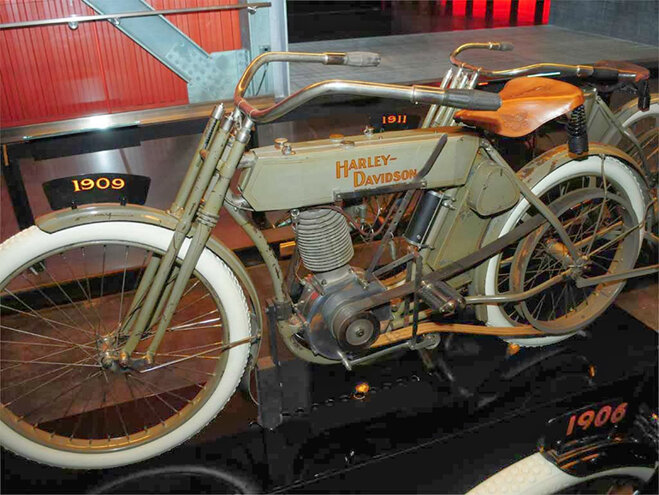 Harley-Davidson Model 5-D Twin (1909)