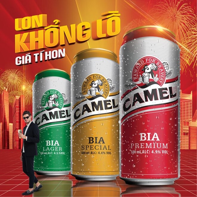 Đánh giá bia Camel có ngon không, sản xuất ở đâu, có mấy loại, giá bao nhiêu tiền?