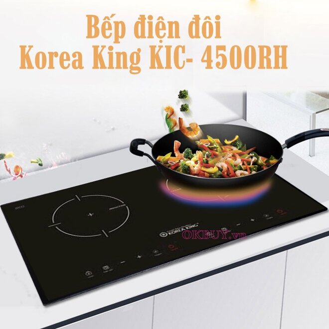 Bếp từ đôi Korea King KIC-4500RH 4500W