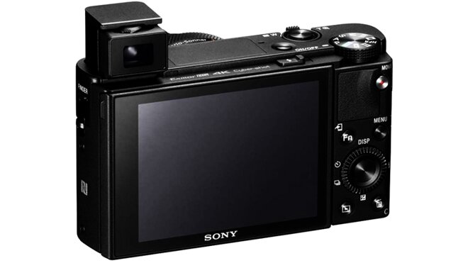 mặt sau sony rx100 vii