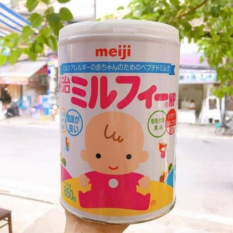 Sữa Meiji dị ứng tốt cho sức khỏe của bé