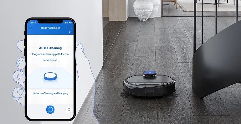 Robot hút bụi Ecovacs OZMO960 DG8G