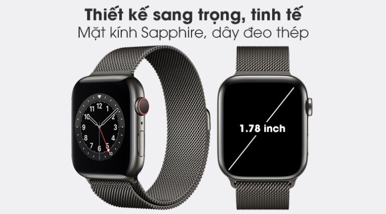 apple watch series 6 bản thép