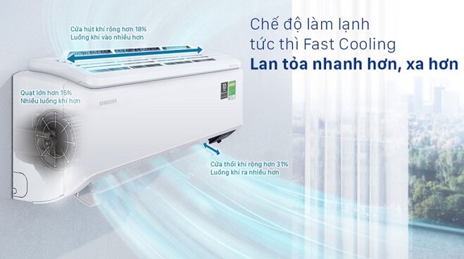 điều hòa Samsung Inverter 18000 BTU 1 chiều F-AR18BYAAAW20